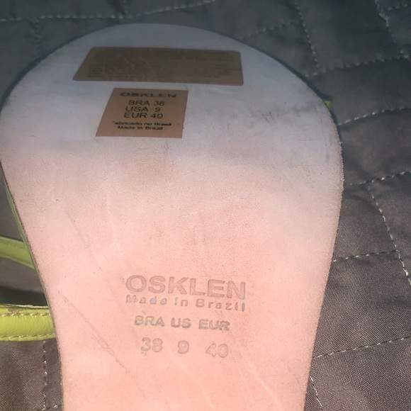 Osklen Block Heels Sandals - Picture 8 of 9